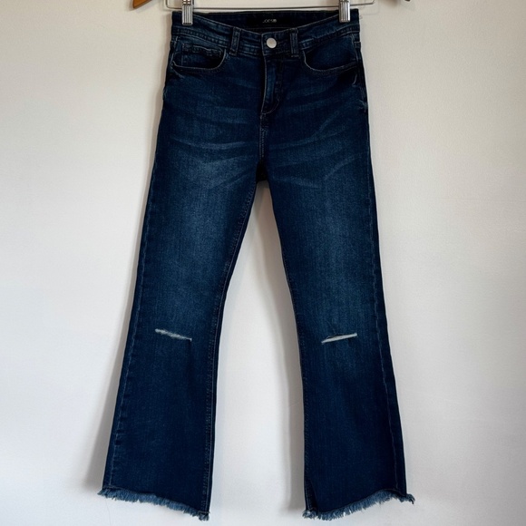 NWT Girls Joe's Jeans x Triple 5 The Molly Flare Medium Wash Girls Size 10 - Picture 2 of 16